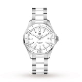 Tag Heuer Aquaracer White Dial Watch for Women - WAY131B.BA0914 Buy Now By Tag Heuer