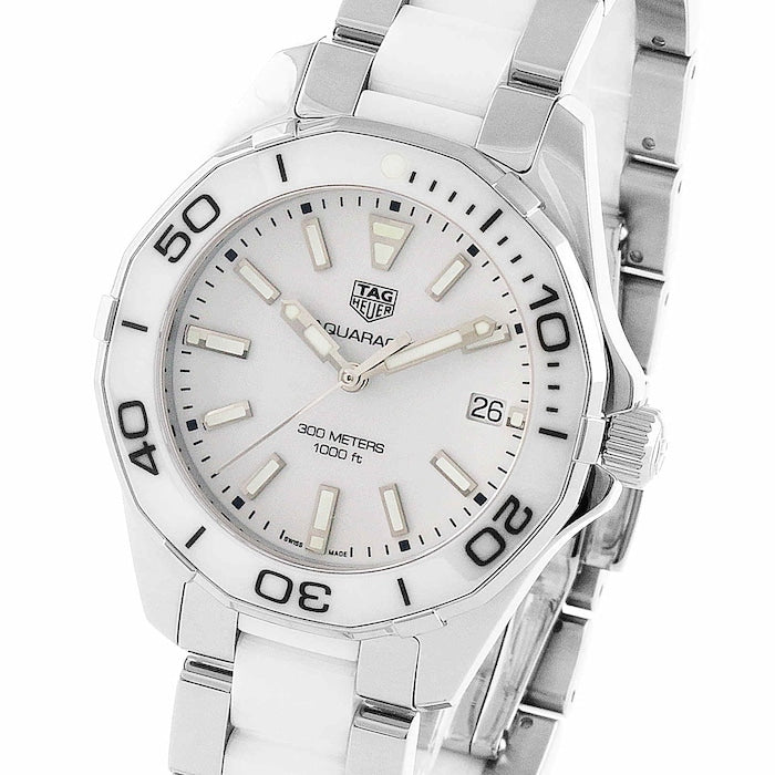 Tag Heuer Aquaracer White Dial Watch for Women - WAY131B.BA0914 Buy Now By Tag Heuer