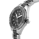 Tag Heuer Aquaracer Quartz Black Dial Two Tone Steel Strap Watch for Women - WAY131C.BA0913 Buy Now By Tag Heuer