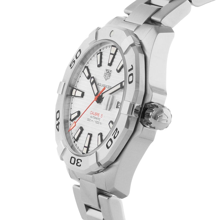 Tag Heuer Aquaracer White Dial Watch for Men - WAY2013.BA0927 Buy Now By Tag Heuer