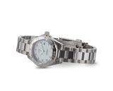Tag Heuer Aquaracer Diamonds Mother of Pearl Dial Silver Steel Strap Watch for Women - WBD1414.BA0741 Buy Now By Tag Heuer