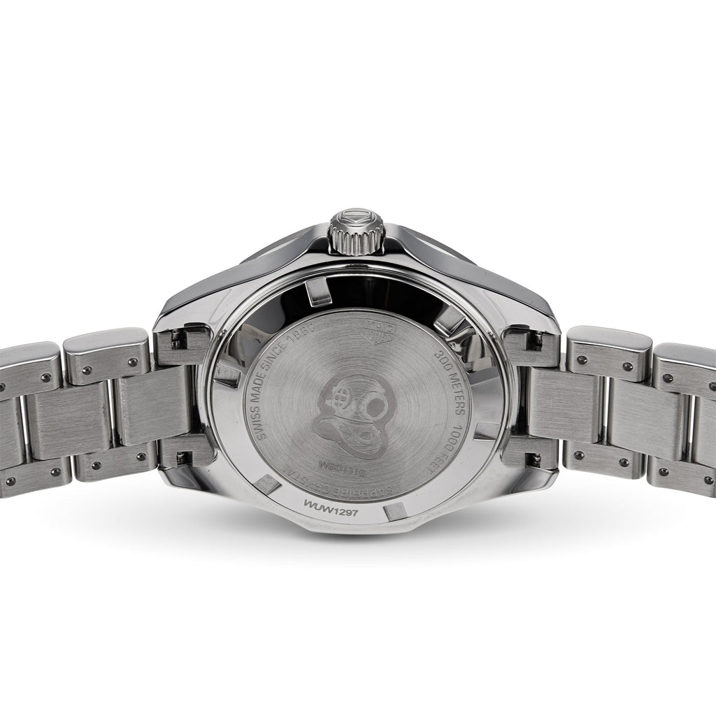Tag Heuer Aquaracer Diamonds Mother of Pearl Dial Silver Steel Strap Watch for Women - WBD131B.BA0748 Buy Now By Tag Heuer