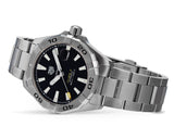 Tag Heuer Aquaracer Automatic Caliber 5 Black Dial Silver Steel Strap Watch for Men - WBD2110.BA0928 Buy Now By Tag Heuer