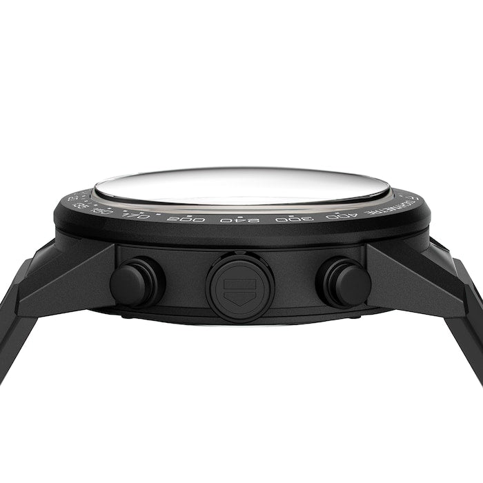 Tag Heuer Carrera Automatic Chronograph Black Dial Black Rubber Strap Watch for Men - CBG2A90.FT6173 Buy Now By Tag Heuer