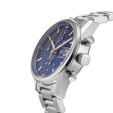 Tag Heuer Carrera Automatic Chronograph Blue Dial Silver Steel Strap Watch for Men - CBK2115.BA0715 Buy Now By Tag Heuer
