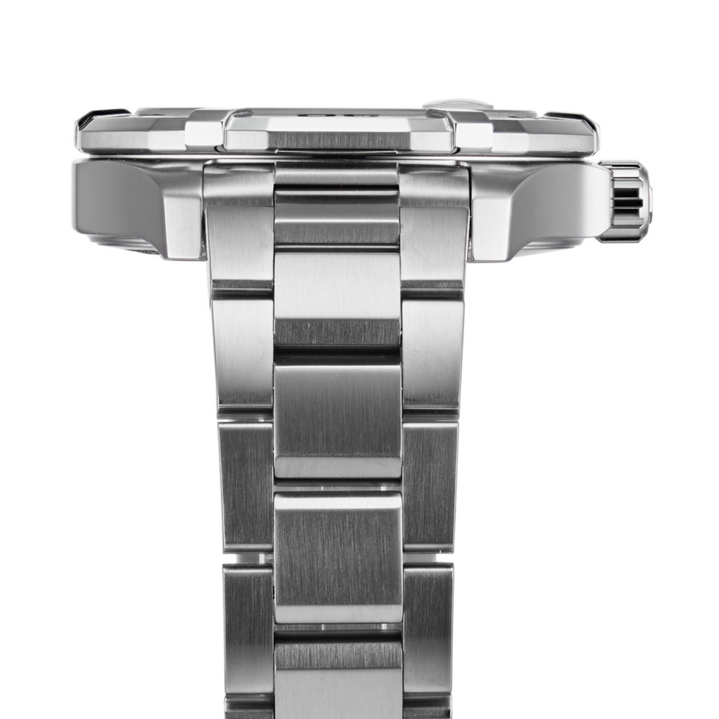 Tag Heuer Aquaracer Calibre 5 Automatic Sunray Brown Dial Silver Steel Strap Watch for Men - WAY2018.BA0927 Buy Now By Tag Heuer