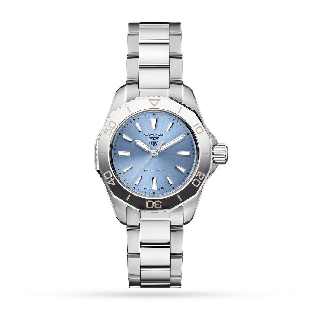 Tag Heuer Aquaracer Professional 200 Quartz Blue Dial Silver Steel Strap Watch for Women - WBP1415.BA0622 Buy Now By Tag Heuer