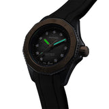 Tag Heuer Aquaracer Professional 200 Automatic Diamonds Black Dial Black Rubber Strap Watch for Women - WBP2451.FT6200 Buy Now By Tag Heuer