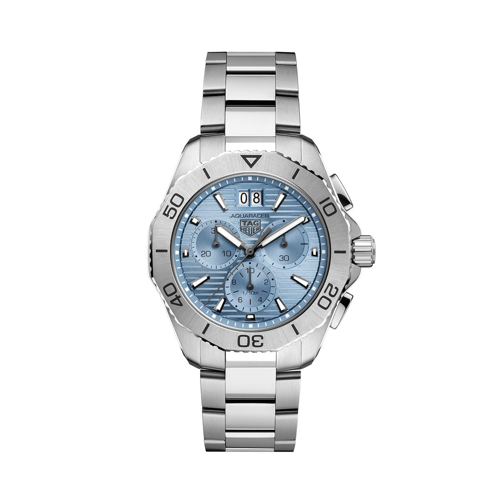Tag Heuer Aquaracer Professional 200 Date Blue Dial Silver Steel Strap Watch for Men - CBP1112.BA0627 Buy Now By Tag Heuer