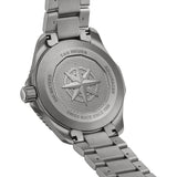 Tag Heuer Aquaracer Professional 200 Solargraph Quartz Black Dial Silver Steel Strap Watch for Men - WBP1180.BF0000 Buy Now By Tag Heuer