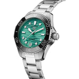Tag Heuer Aquaracer Professional 300 Automatic Diamonds Green Dial Silver Steel Strap Watch for Women - WBP231K.BA0618 Buy Now By Tag Heuer