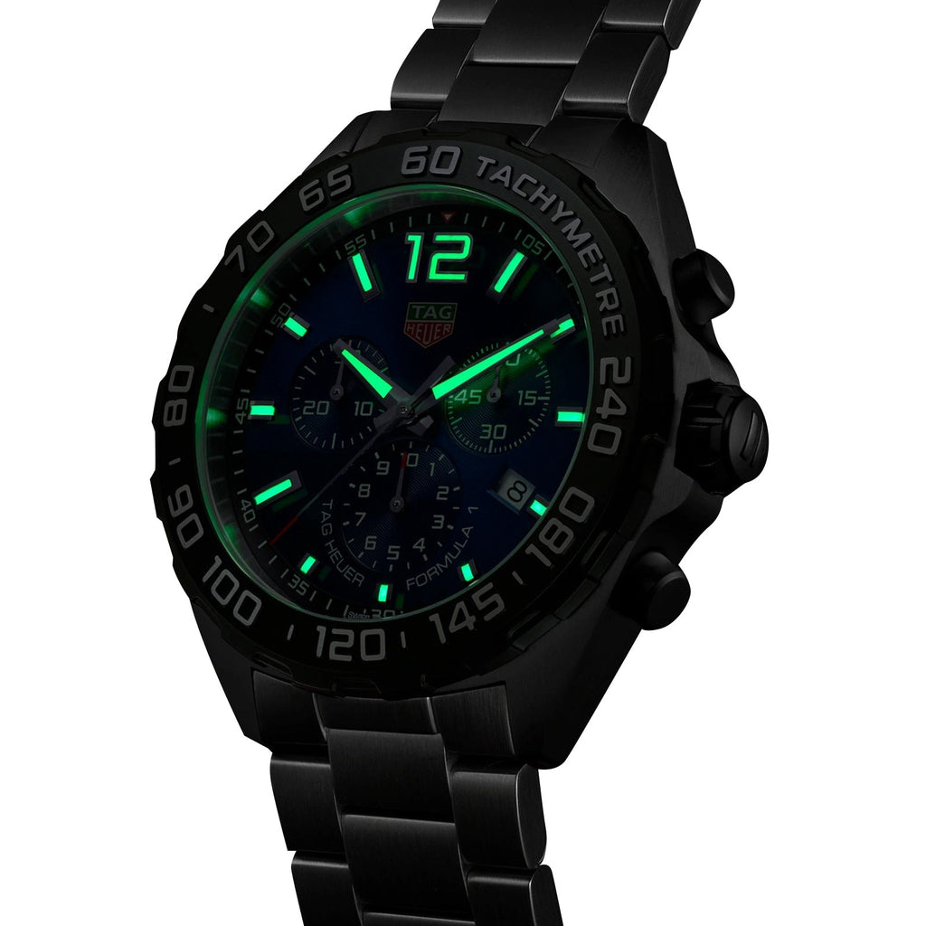 Tag Heuer Formula 1 Chronograph Blue Dial Silver Steel Strap Watch for Men - CAZ101AV.BA0842 Buy Now By Tag Heuer