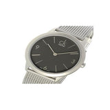 Calvin Klein Minimal Grey Dial Silver Mesh Bracelet Watch for Men - K3M52154 Buy Now By Calvin Klein