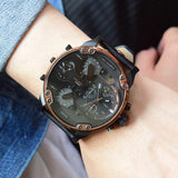 Diesel Mr Daddy 2.0 Chronograph Black Dial Black Steel Strap Watch For Men - DZ7400 Buy Now By Diesel