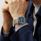 Breitling Aerospace Evo Blue Dial Silver Steel Strap Watch for Men - E79363101C1E1 Buy Now By Breitling