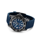 Breitling Superocean Automatic 46mm Blue Dial Blue Rubber Strap Watch for Men - M17368D71C1S1 Buy Now By Breitling
