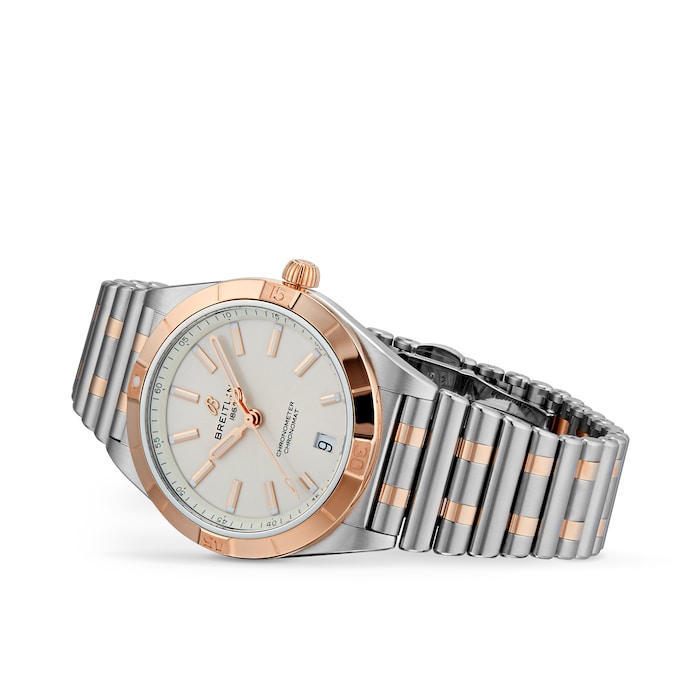 Breitling Chronomat Automatic 36 White Dial Two Tone Steel Strap Watch for Women - U10380101A1U1 Buy Now By Breitling