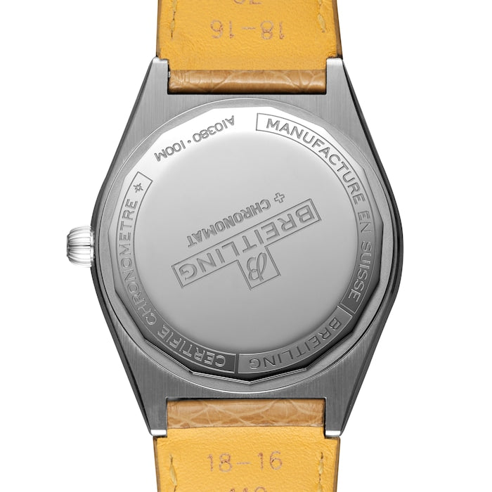 Breitling Chronomat Automatic 36 South Sea Brown Dial Brown Leather Strap Watch for Women - A10380611A1P1 Buy Now By Breitling