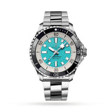 Breitling Superocean Automatic 44mm Turquoise Dial Silver Steel Strap Watch for Men - A17376211L2A1 Buy Now By Breitling