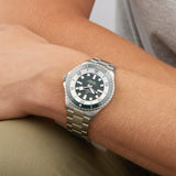 Breitling Superocean Automatic 44mm Navy Green Dial Green Rubber Strap Watch for Men - A17376A31L1A1 Buy Now By Breitling