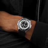 Breitling Superocean Automatic 46 Black Dial Black Rubber Strap Watch for Men - A17378211B1S1 Buy Now By Breitling