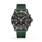 Breitling Endurance Pro Black Dial Green Rubber Strap Watch for Men - X82310D31B1S1 Buy Now By Breitling