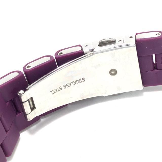 Marc Jacobs Pelly Purple Dial Purple Silicone Strap Watch for Women - MBM2515 Buy Now By Marc Jacobs