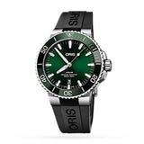 Oris Aquis Date Green Dial Black Rubber Strap Watch for Men - 0173377304157-0742464EB Buy Now By Oris