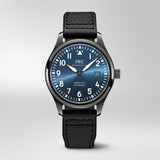 IWC Pilot’s Watch Mark XVIII Edition “Laureus Sport for Good Foundation" Blue Dial Black Nylon Strap Watch for Men - IW324703 Buy Now By IWC