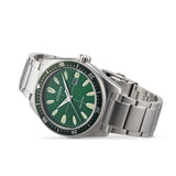 Citizen Eco Drive Vintage Green Dial Silver Steel Strap Watch For Men - AW1598-70X Buy Now By Citizen