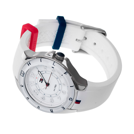 Tommy Hilfiger White Dial White Rubber Strap Watch for Women - 1781271 Buy Now By Tommy Hilfiger