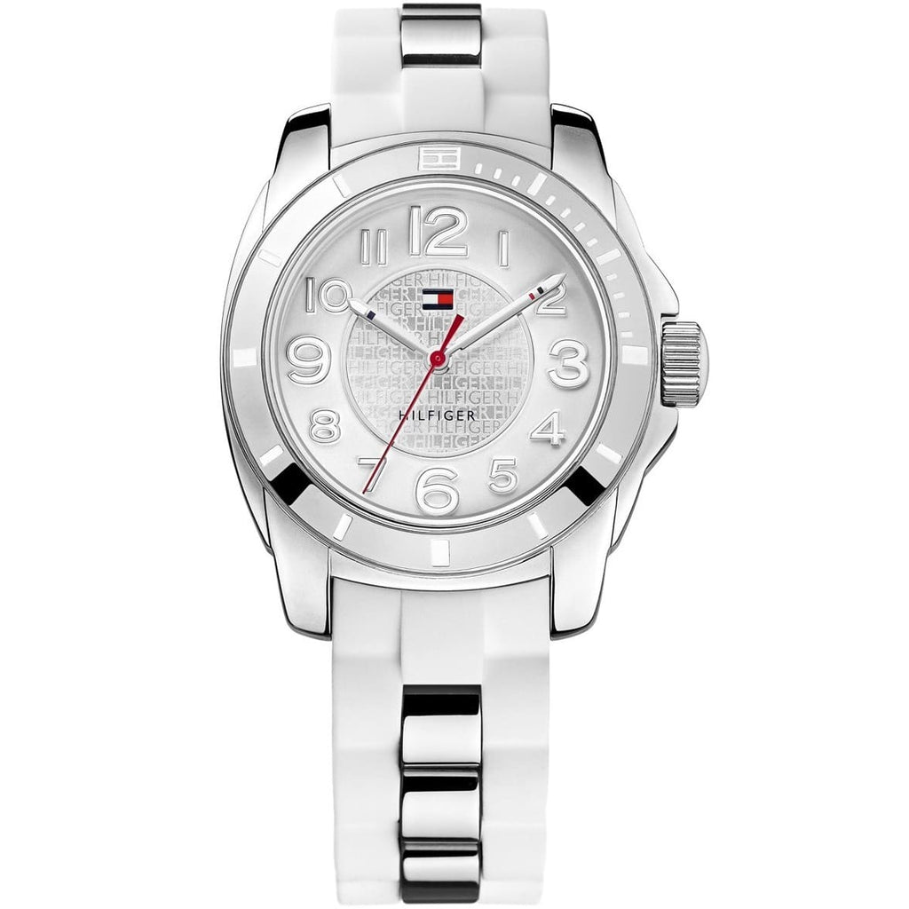 Tommy Hilfiger K2 White Dial White Rubber Strap Watch for Women - 1781306 Buy Now By Tommy Hilfiger