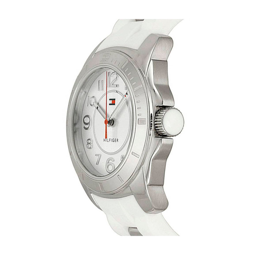 Tommy Hilfiger K2 White Dial White Rubber Strap Watch for Women - 1781306 Buy Now By Tommy Hilfiger