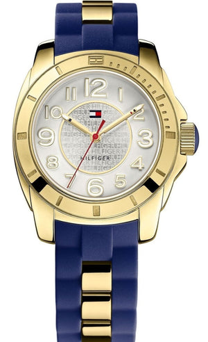 Tommy Hilfiger White Dial Two Tone Steel Strap Watch for Women - 1781307 Buy Now By Tommy Hilfiger