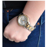 Tommy Hilfiger Damen Silver Dial Two Tone Steel Strap Watch for Women - 1781398 Buy Now By Tommy Hilfiger