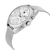 Tommy Hilfiger Mia Silver Dial Silver Mesh Bracelet Watch for Men - 1781628 Buy Now By Tommy Hilfiger