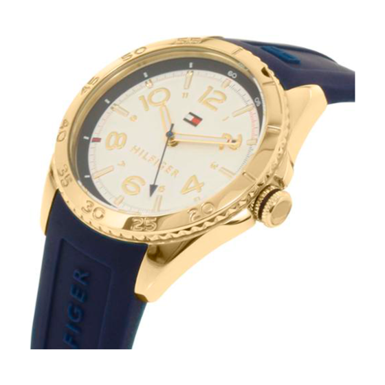 Tommy Hilfiger White Dial Two Tone Steel Strap Watch for Women - 1781307 Buy Now By Tommy Hilfiger