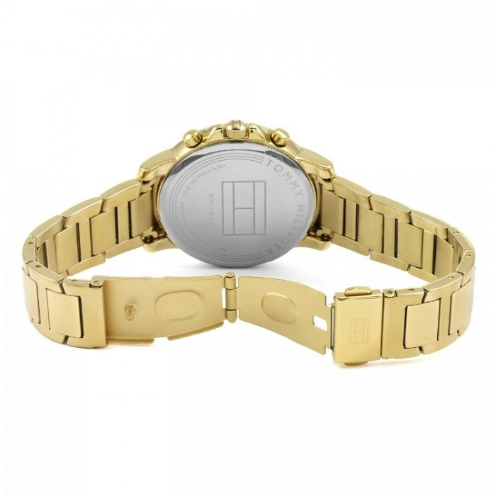 Tommy Hilfiger Claudia White Dial Gold Steel Strap Watch for Women - 1781742 Buy Now By Tommy Hilfiger