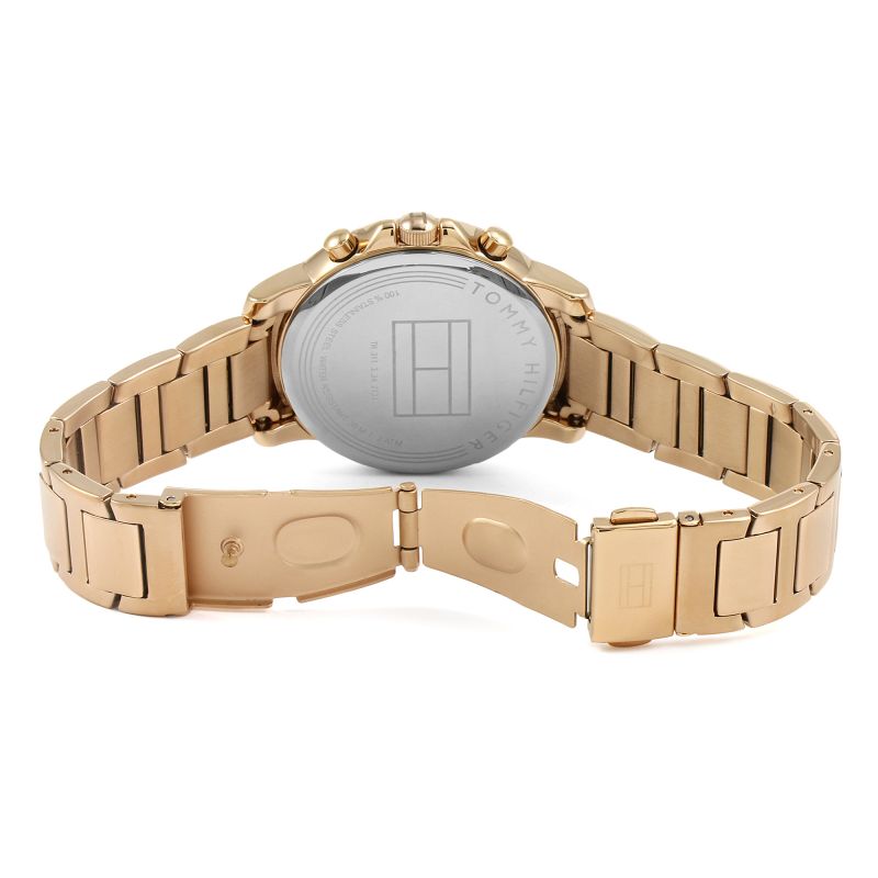 Tommy Hilfiger Claudia Rose Gold Dial Rose Gold Steel Strap Watch for Women - 1781743 Buy Now By Tommy Hilfiger