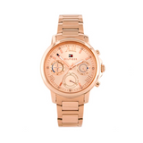 Tommy Hilfiger Claudia Rose Gold Dial Rose Gold Steel Strap Watch for Women - 1781743 Buy Now By Tommy Hilfiger