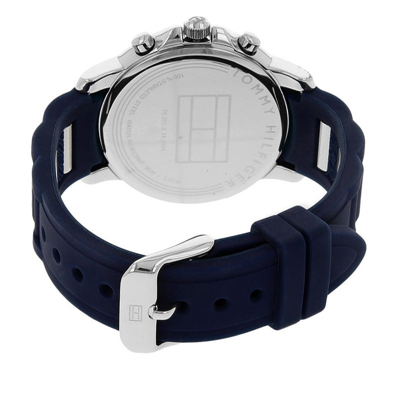 Tommy Hilfiger Claudia White Dial Blue Steel Strap Watch for Women - 1781746 Buy Now By Tommy Hilfiger