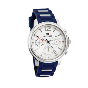 Tommy Hilfiger Claudia White Dial Blue Steel Strap Watch for Women - 1781746 Buy Now By Tommy Hilfiger