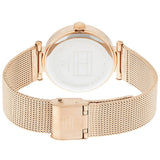 Tommy Hilfiger Lynn Quartz Rose Gold Dial Rose Gold Mesh Bracelet Watch For Women - 1781865 Buy Now By Tommy Hilfiger