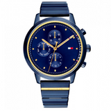 Tommy Hilfiger Blake Blue Dial Blue Steel Strap Watch for Women - 1781893 Buy Now By Tommy Hilfiger