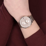 Tommy Hilfiger Jenna Quartz Rose Gold Dial Rose Gold Mesh Bracelet Watch For Women - 1781944 Buy Now By Tommy Hilfiger