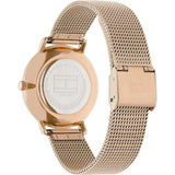Tommy Hilfiger Jenna Quartz Rose Gold Dial Rose Gold Mesh Bracelet Watch For Women - 1781944 Buy Now By Tommy Hilfiger