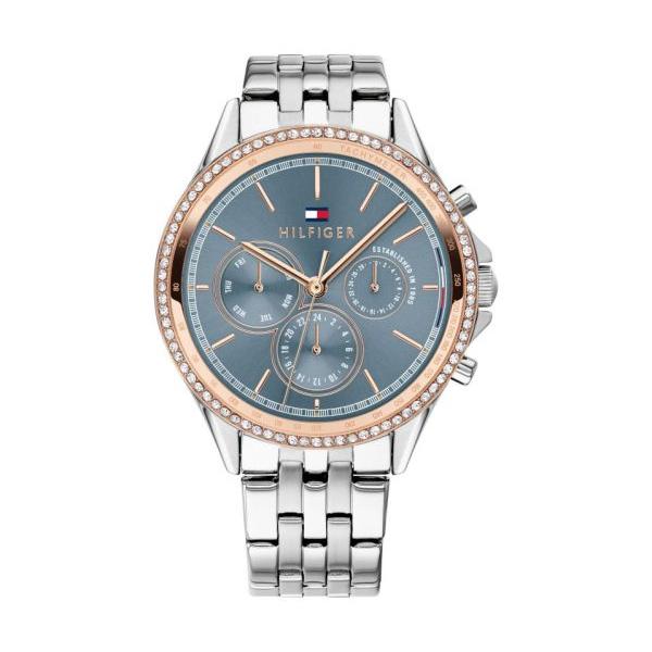 Tommy Hilfiger Ari Diamonds Blue Dial Silver Steel Strap Watch for Women - 1781976 Buy Now By Tommy Hilfiger