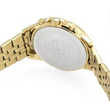 Tommy Hilfiger Ari Multifunction Diamonds Silver Dial Gold Steel Strap Watch for Women - 1781977 Buy Now By Tommy Hilfiger