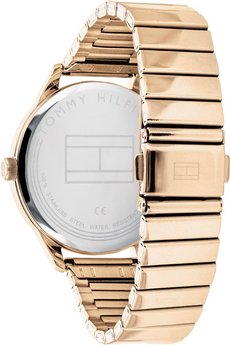 Tommy Hilfiger Brooke Silver Dial Rose Gold Steel Strap Watch for Women - 1782021 Buy Now By Tommy Hilfiger