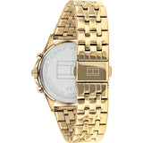 Tommy Hilfiger Whitney Chronograph Quartz Mother of Pearl White Dial Gold Steel Strap Watch For Women - 1782121 Buy Now By Tommy Hilfiger